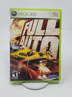 Full Auto (Microsoft Xbox 360, 2006) Game Case & Manual - Tested