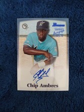 2000 Topps Bowman Certified Autograph Issue Chip Ambres