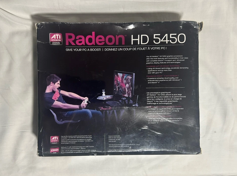 Diamond Entertainment ATI Radeon HD 5450 1gb GDDR3 The Lord Of The Rings SEALED! - Image 2 of 4