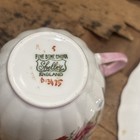 Vintage Shelley Fine Bone China England Rose Red Daisy Floral Demitasse 13425 — photo 3