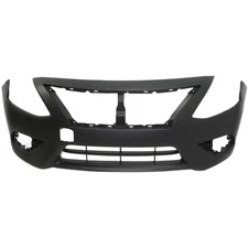 Front Bumper Cover For 2015-2016 Nissan Versa Primed
