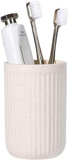 Ceramic Toothbrush Holder - 12oz Bathroom Toothbrush Holder Beige Tooth Brush Ho
