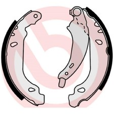 Bremsbackensatz hinten für Peugeot 206 2A/C CC 2D SW 2E/K 206+ 2L | 24261123