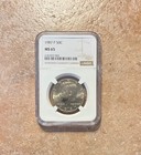 1987 p kennedy half dollar, MS-65 beautiful coin to add to collection!! — photo 1