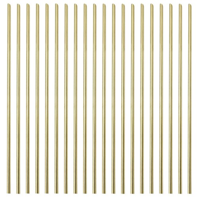 #ad 20PCS 3mm Solid Round Brass Rod Lathe Bar Stock Kit for DIY Craft Tool 3mm 0. $25.49