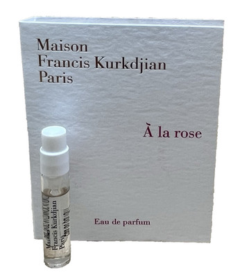 A La Rose Maison F Kurkdjian  Sample Eau De Parfum 0.06 Fl. Oz./ 2 Ml. Spray