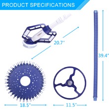 Inground Above Ground Swimming Pool Automatic Cleaner Clean Pool Vacuum Hose Set
