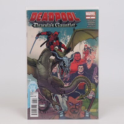 Marvel Comics Deadpool: Dracula's Gauntlet #6 October 2014