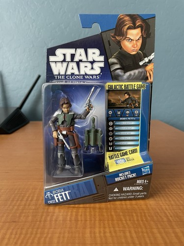 Star Wars Clone Wars Boba Fett CW32 Action Figure 2010 | eBay