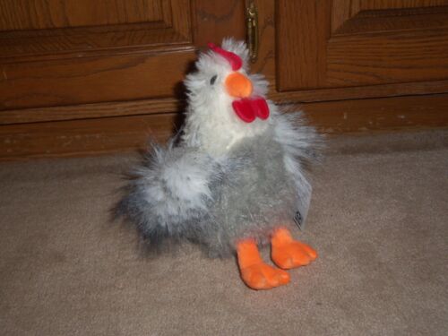 NEW, EASTER SHAGGY ROOSTER 7" PLUSH