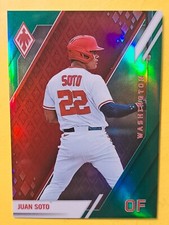 2022 Panini Chronicles Phoenix Juan Soto #21 Green 74/75