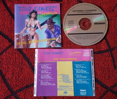 LOUIE RAMIREZ Y LA SUPERBANDA *¡Feo..Pero Sabroso!* RARE 1990 Spain CD TONY VEGA