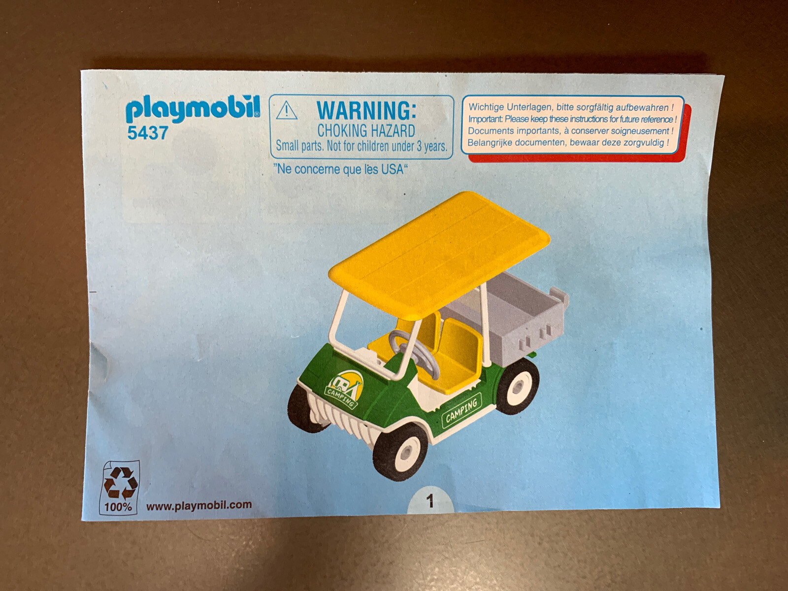 playmobil city life camping
