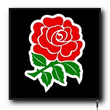 ENGLAND RUGBY Truck Cab 24/12v Interior LED sign Illuminated Dimmer Board lorry