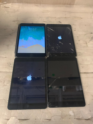 Lot of 4 Apple iPad Mini A1432 | A1538 | 16GB | 32GB | Tested