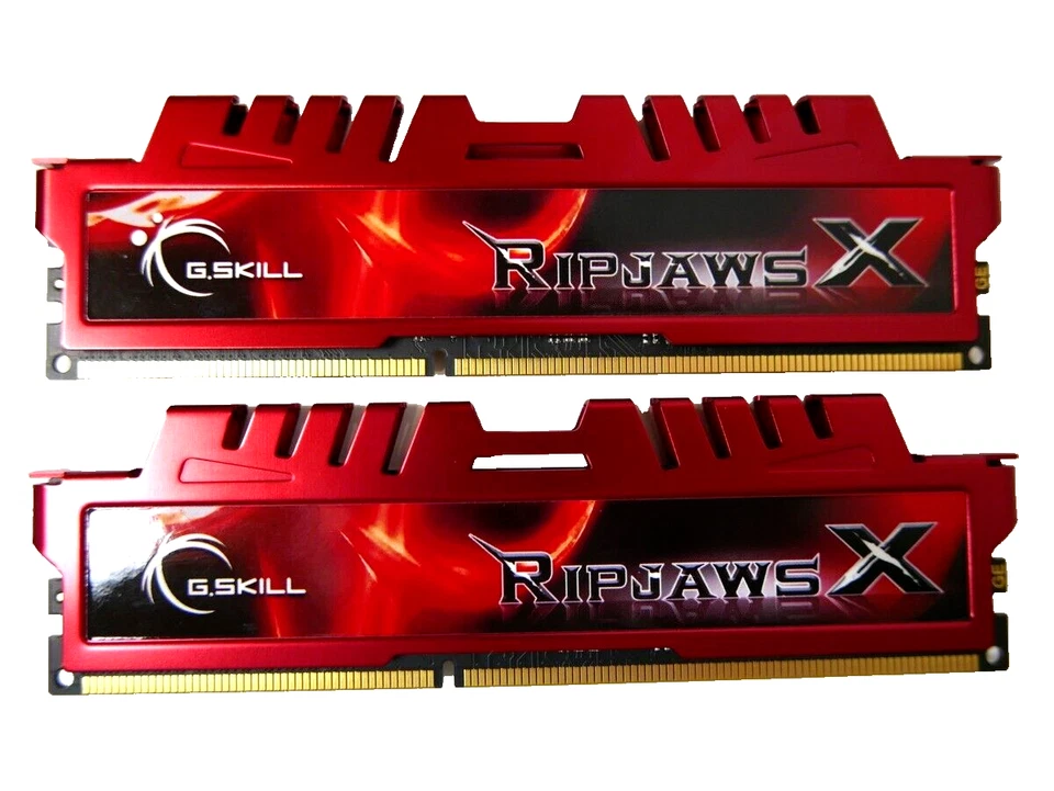 G.SKILL Ripjaws X 8GB (2x4GB) 240-Pin DDR3 1600 MHz PC3 12800 F3-12800CL9D-4GBXL - Image 2 of 2