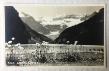 Lake Louise Banff Alberta Canada RPPC Postcard