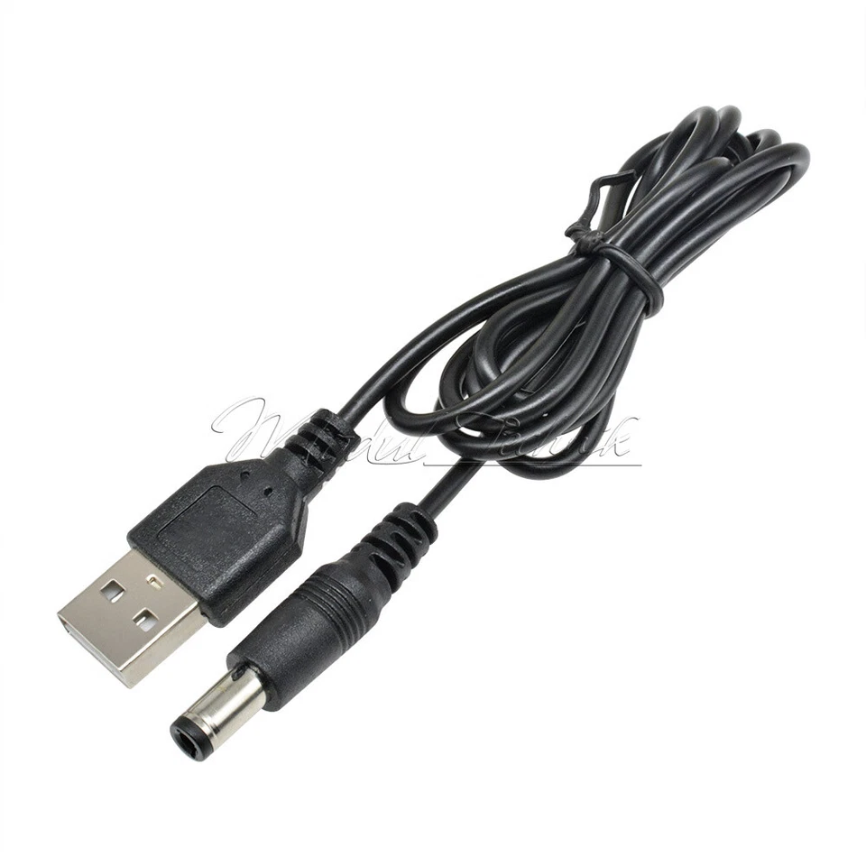 USB 2.0 to DC 5.5mm X2.1mm 5.5X2.1 80cm USB to power cord Cable MCU Power supply - Image 2 of 4
