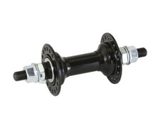 Bike Steel Front Hub 36h 105g Black.