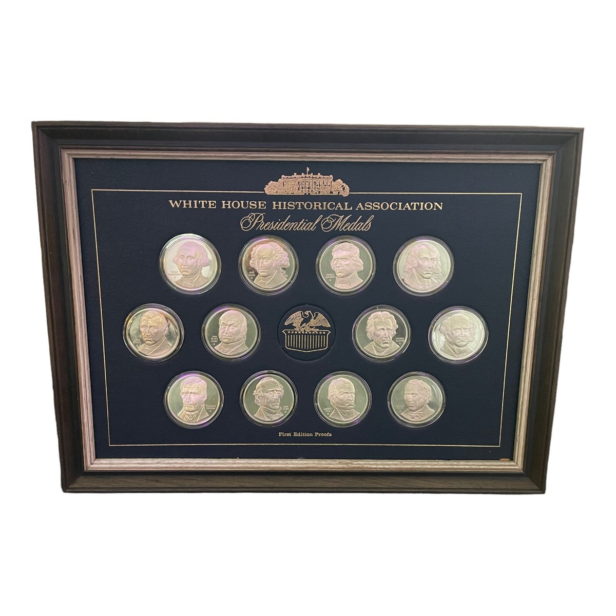 White House Historical Association 38 Sterling Silver Presidential