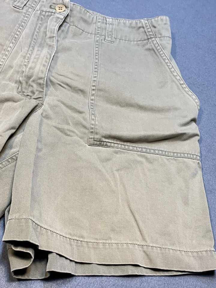 Женские повседневные шорты Jones New York 8 оливковый зеленый хлопок - Изображение 4 из 4