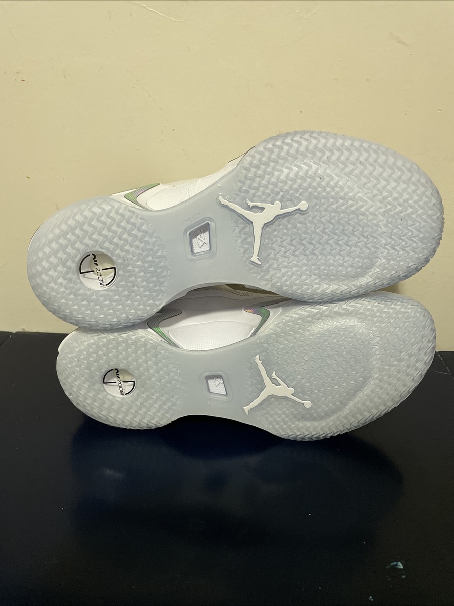 Men Size 7.5 Air Jordan 36 XXXVI Low Pure Money Silver Men Size 7.5 Air Jordan 36 XXXVI Low Pure Money Silver
