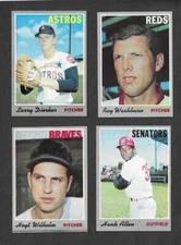 1970 Topps Baseball:  Choose Your Card (#4 to #255) FREE SHIPPING!
