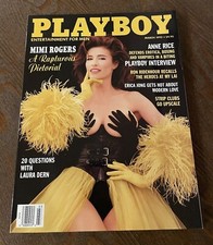 Playboy Magazine March 1993 Mimi Rogers, Kimberly Donley Anne Rice