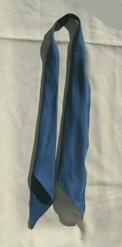 Scarf tie western square dance apache tie navy blue NEW cowboy DJ rodeo wedding