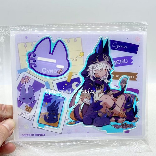 Genshin Impact Cyno Acrílico Soporte Standee Escritorio Decoración - Imagen 6 de 6