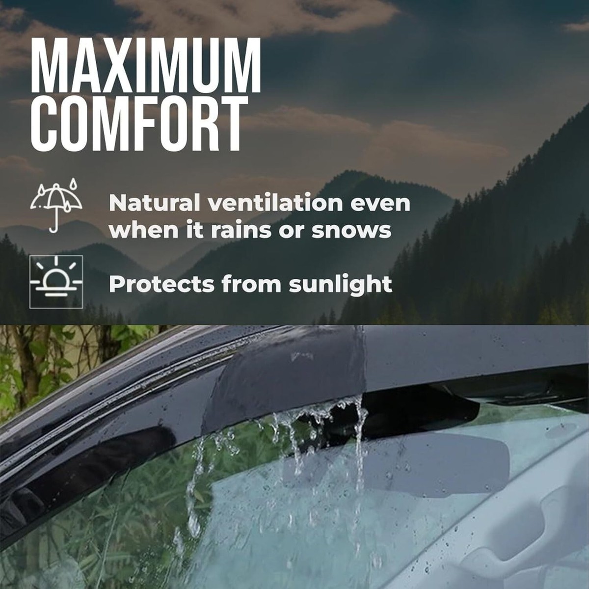 Déflecteur d'air pour Opel Vivaro - fenêtres avant, déflecteurs pour auto - cali