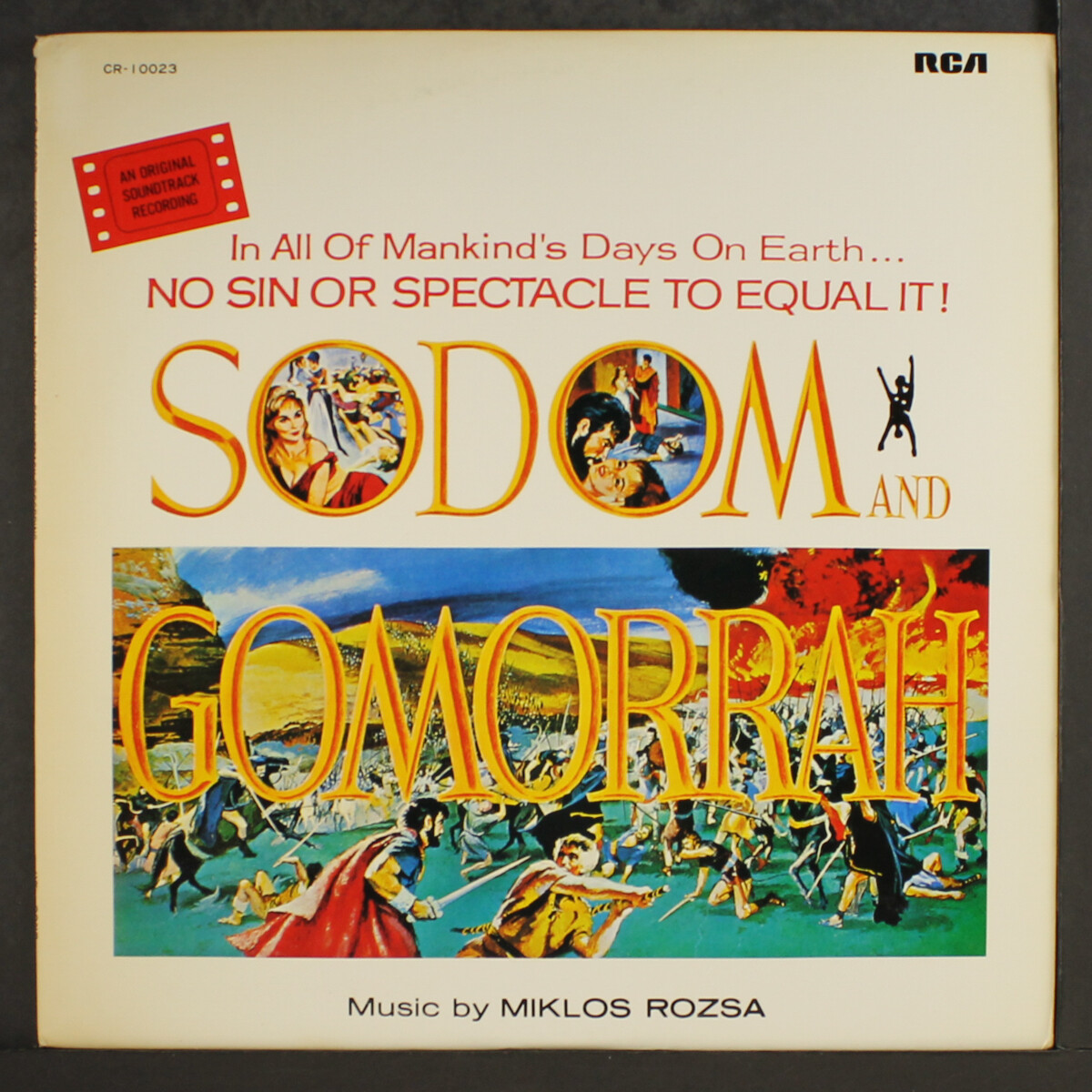 ドドソソララソ　Original Sound Track SOUNDTRACK: sodom and gomorrah RCA 12