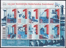 Netherlands Issue 2013 (MS 3079-3088) Swimming