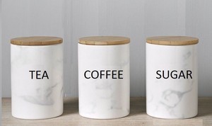 3 tier tea coffee sugar