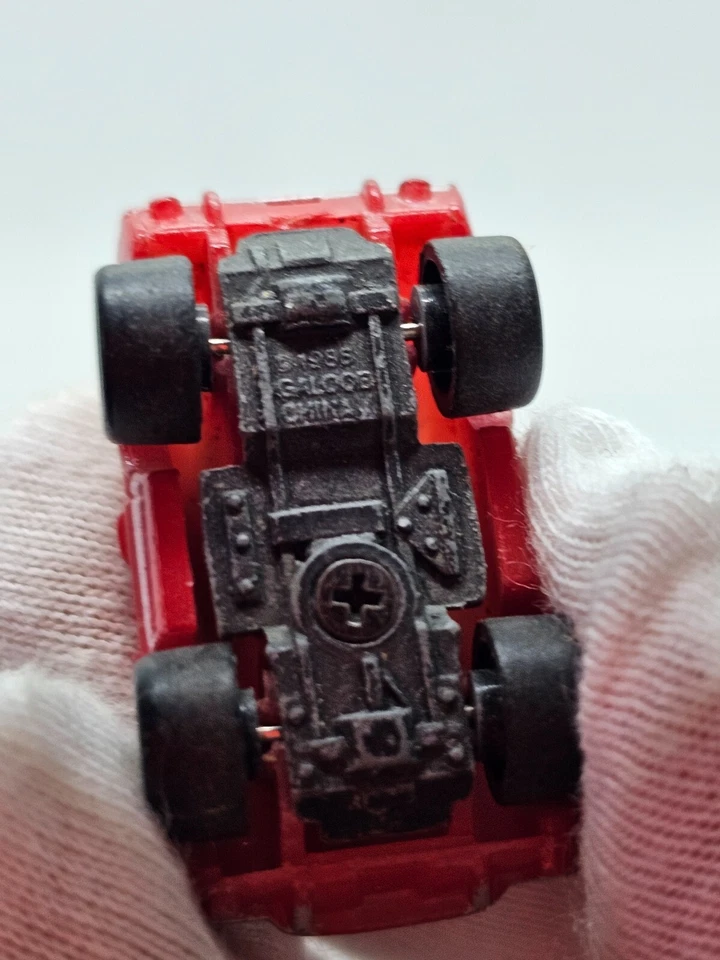 Micro Machines Ford Mustang 1965 Rouge –  Galoob - Photo 4/4