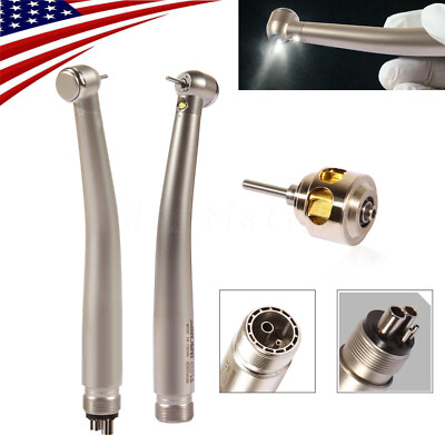 NSK Style Dental Fiber Optic LED Egenerator high speed handpiece Turbine 2/4HOLE
