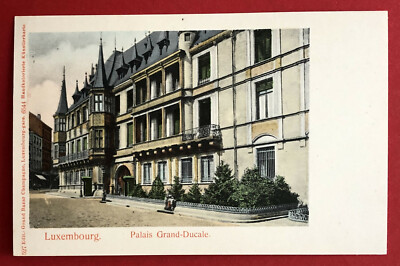 Postcard Luxembourg around 1910 Palais Grand Ducale (71001