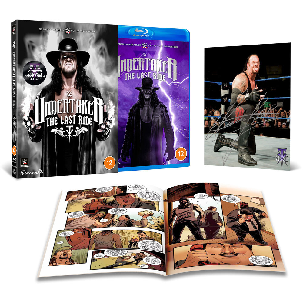 Undertaker The Last Ride Blu-ray Collector's Edition Only Undertaker The Last Ride Blu-ray Collector's Edition Only