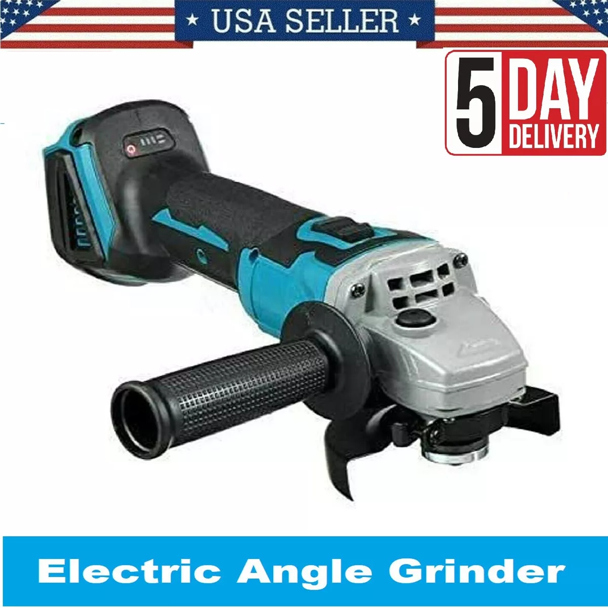 18V 125mm Li ion Electric Cordless Brushless Angle Grinder For