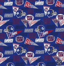 New York Giants Theme Scrub Hat Cap Lab Tech Dr Nurse Vet Hand Made NWT