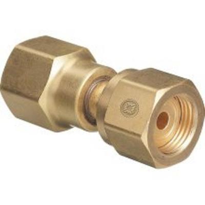WESTERN # 806 CYLINDER ADAPTOR CGA-320 TO CGA-580 - CO2 TANK to ARGON REGULATOR