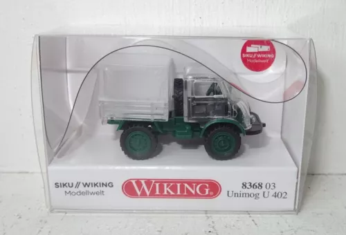 Wiking Unimog U 402 TRANSPARENT Wiking Modellwelt Koffer 2 1:87 OVP SoMo 2024