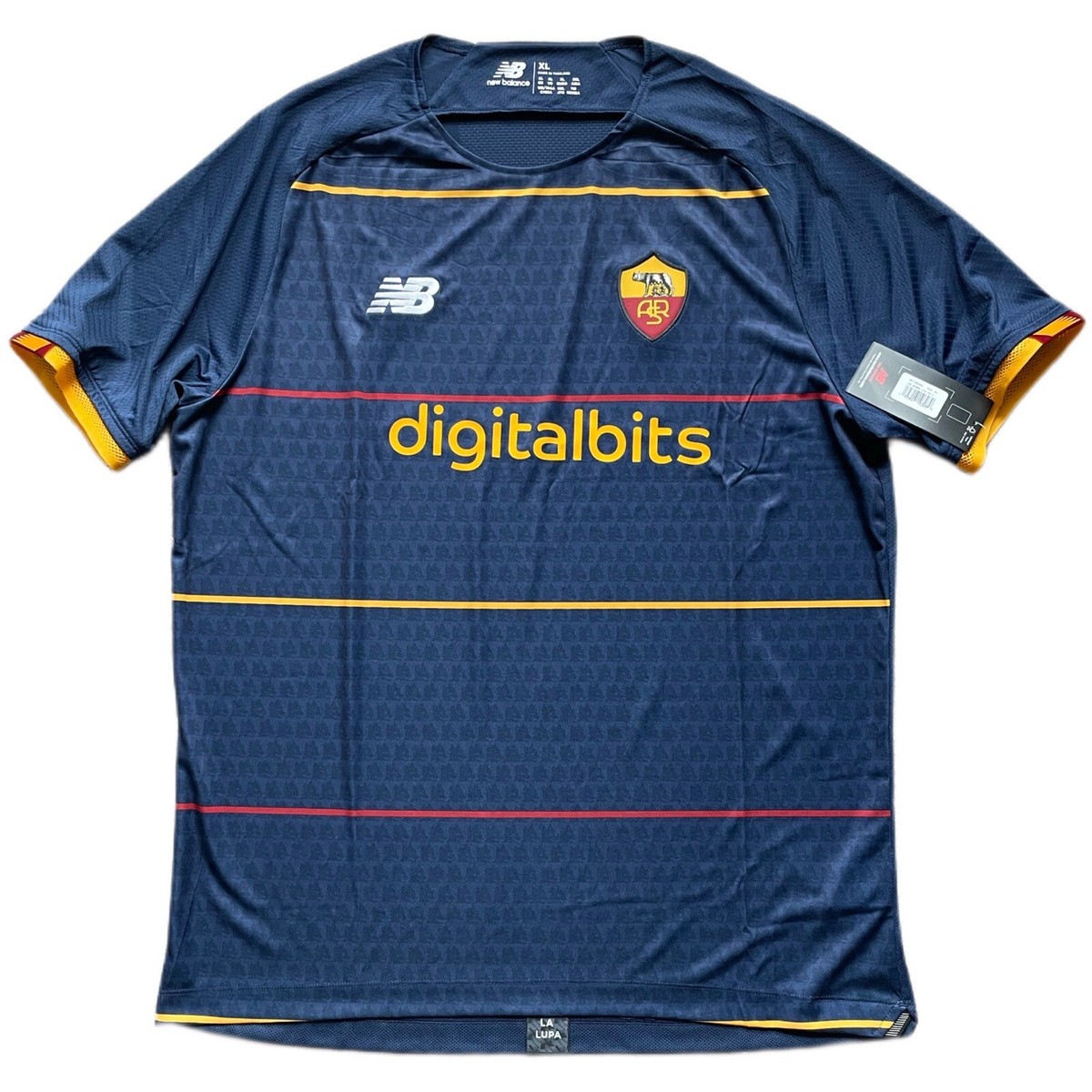 AS Roma 2021-2022 New Balance ユニフォーム New Balance AS Roma Home Jersey 2021-2022