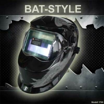 Automatik Schweißhelm Maske Schweißschirm Schweißmaske Schweißschild Bat