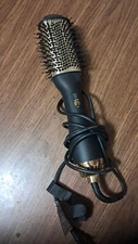 Hair Dryer Brush One-Step Hair Dryer and Volumizer Hot Air Brush Black/Gold