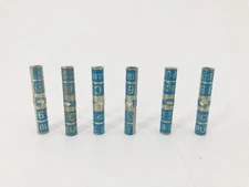 Lot of 6 New Penn-Union BCU-6 Splice Connectors Blue B-7 6AWG