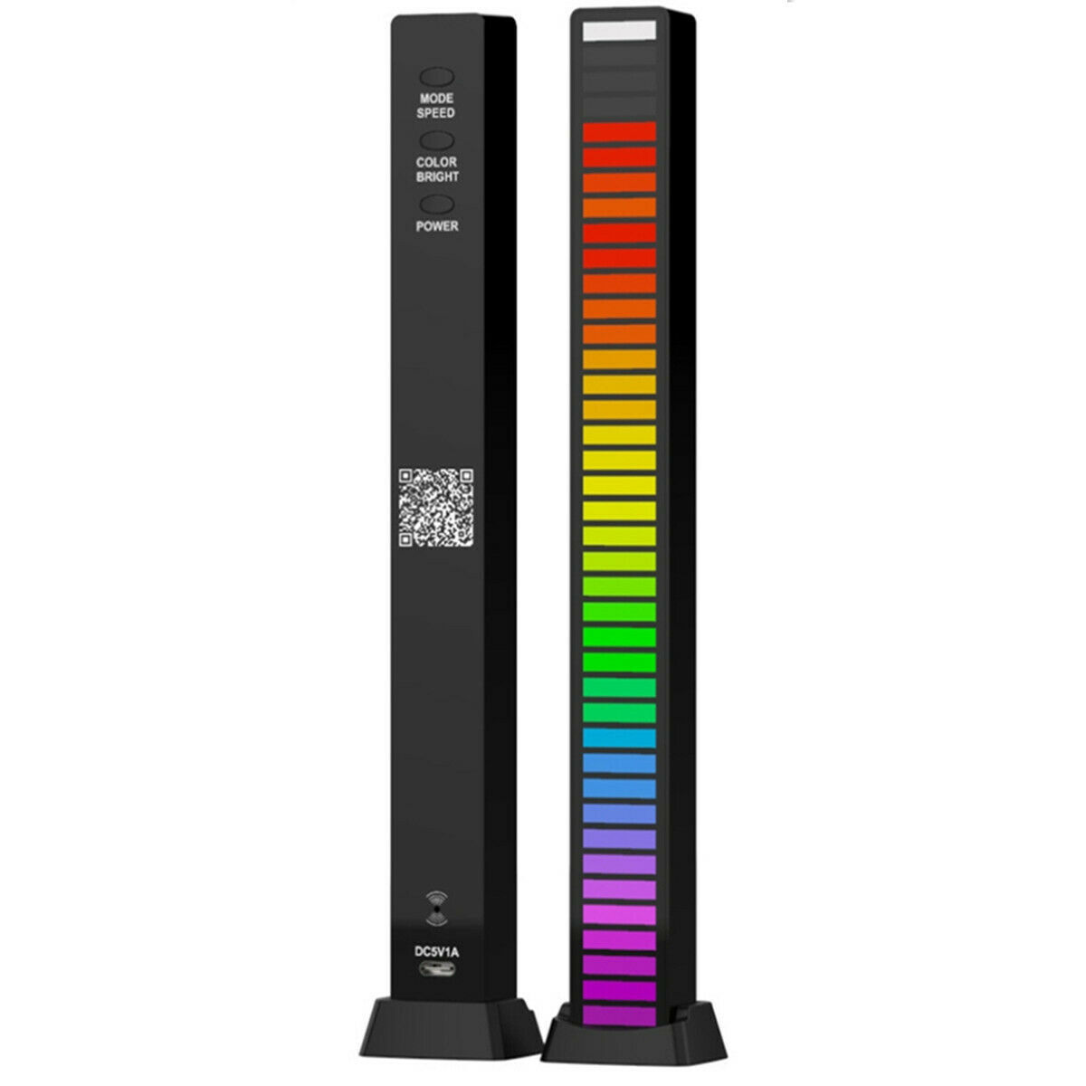 40LED RGB Voice App Control Audio Music Rhythm Lamp Led Atmosphere ...