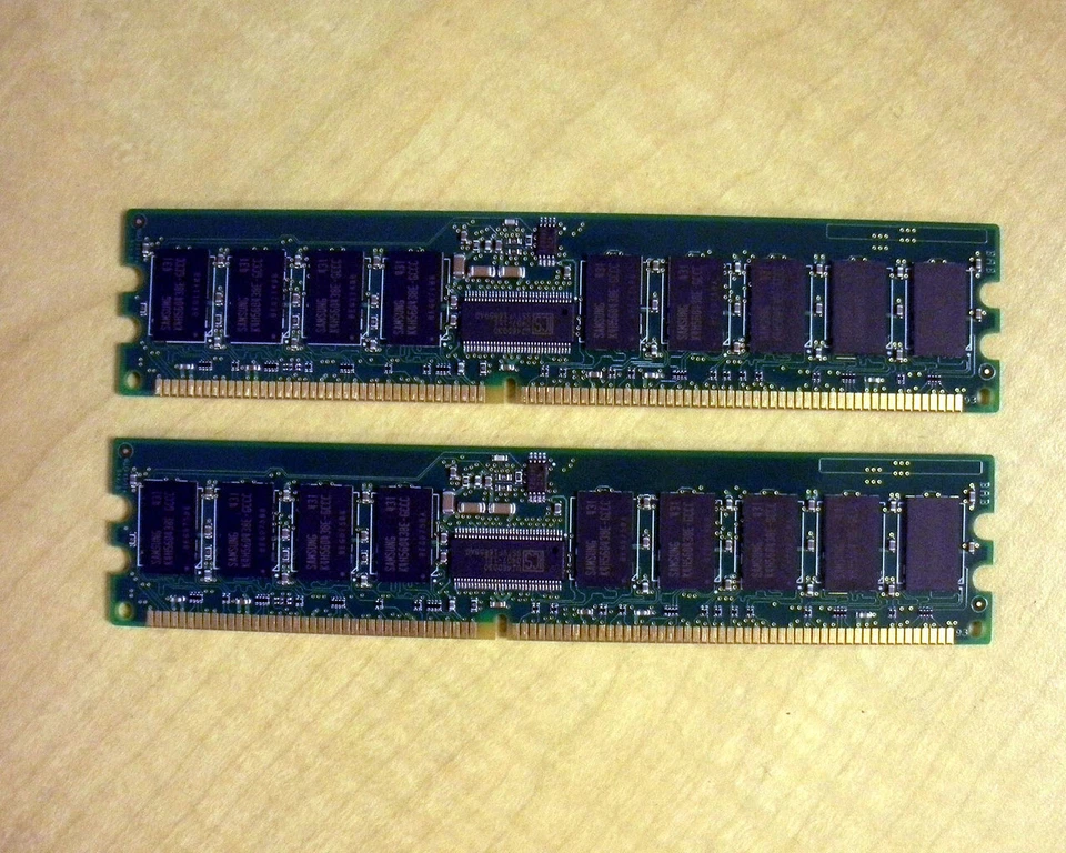 Sun X9208A 1GB 2x 512MB DDR DIMM 370-6791 - Image 2 of 2