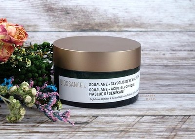 Biossance Squalane + Glycolic Renewal Mask Exfoliates & Boosts Radiance 60ml NIB