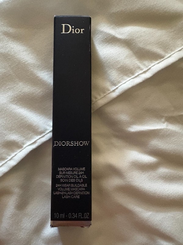 Christian Dior Designer Diorshow Mascara VOLUME 24H #090 NOIR BLACK NEW IN BOX
